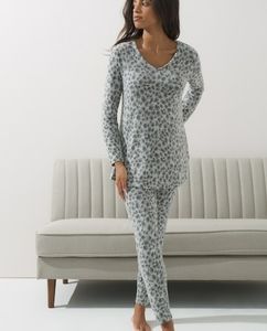 SOMA | Brushed Cozy Long Sleeve PJ Set/XS